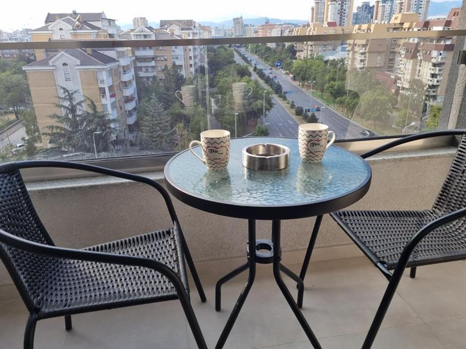 Porta Bus Station Apartment สโกเปีย ภายนอก รูปภาพ